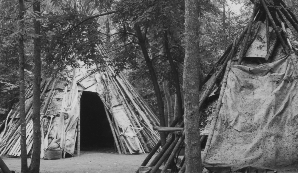 Ojibwe Teepees, Fort William, Ontario