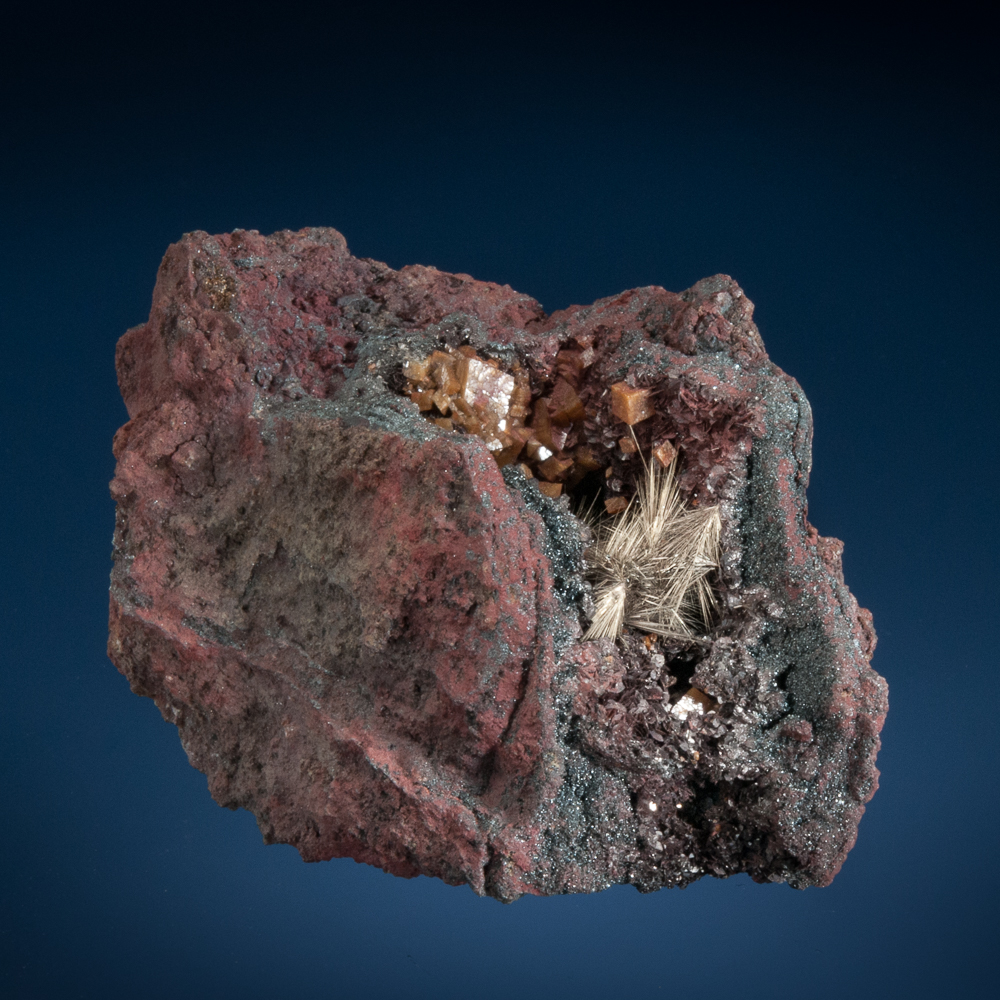 Millerite, Sterling Mine, Antwerp, Jefferson Co., New York, USA