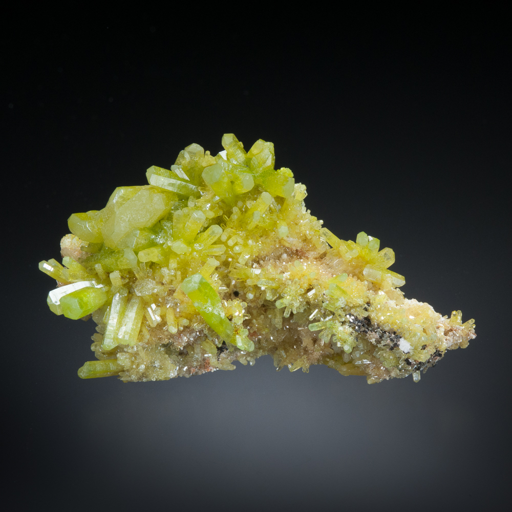 Pyromorphite crystal specimen, Daoping, China