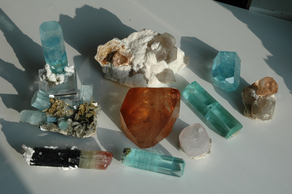 Peter Lyckberg, Pakistani gem crystals Aug 2005- Feb 2006