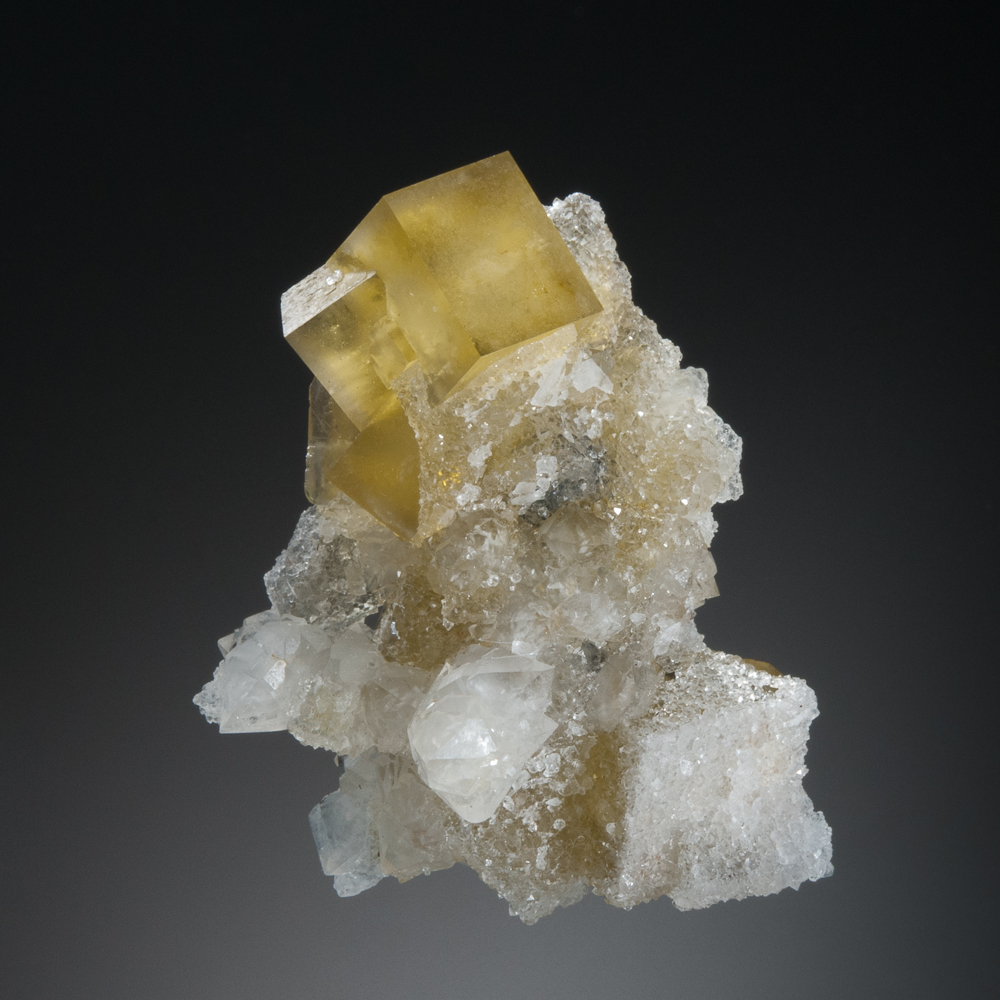 Fluorite, Chebka Sidi Said, Midelt, Khenifra Province, Morocco