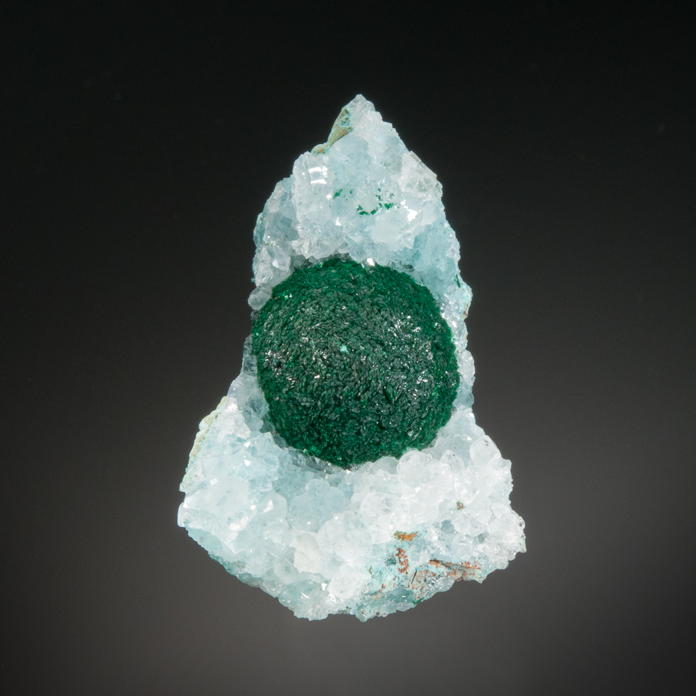 Malachite, quartz, Lily Mine, Pisco Umay, Ica Dept., Peru