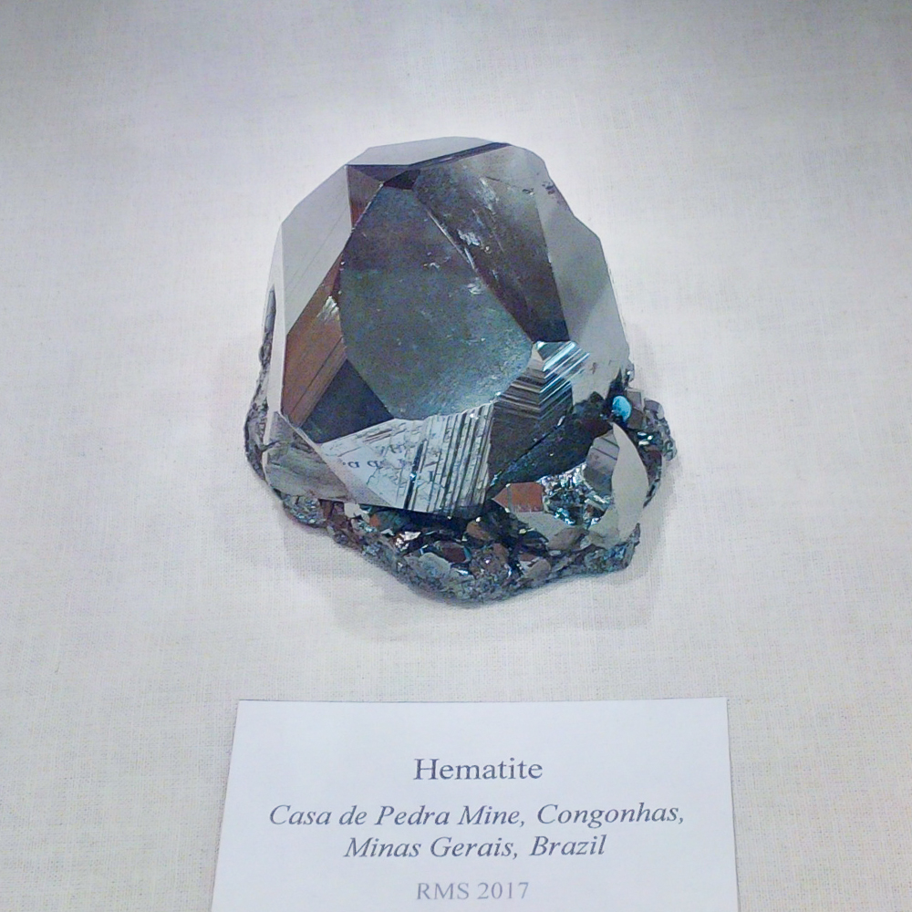 Hematite, Congonhas, Minas Gerais, Brazil, Diane Francis collection