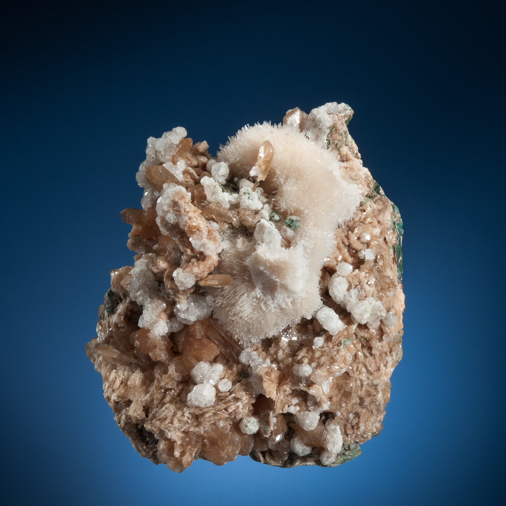 Natrolite with Analcime, Cape Split, Blomidon Peninsula, Kings Co., Nova Scotia, Canada