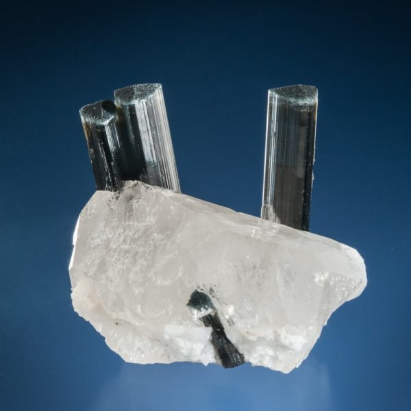 Elbaite Tourmaline, Quartz