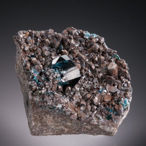 Lazulite, Siderite