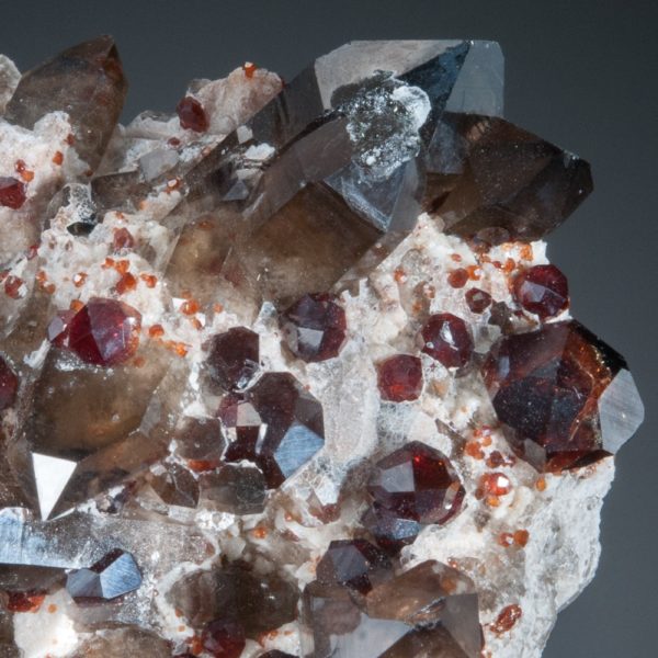 Spessartine Garnet, Quartz - Image 5