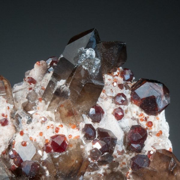 Spessartine Garnet, Quartz - Image 2