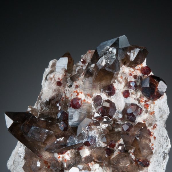 Spessartine Garnet, Quartz - Image 3