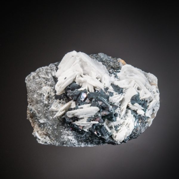 Bournonite, Barite