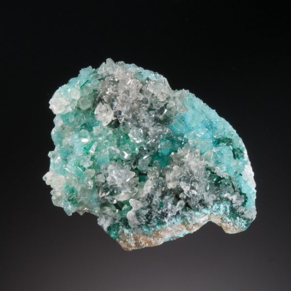 Calcite, Chrysocolla, Atacamite