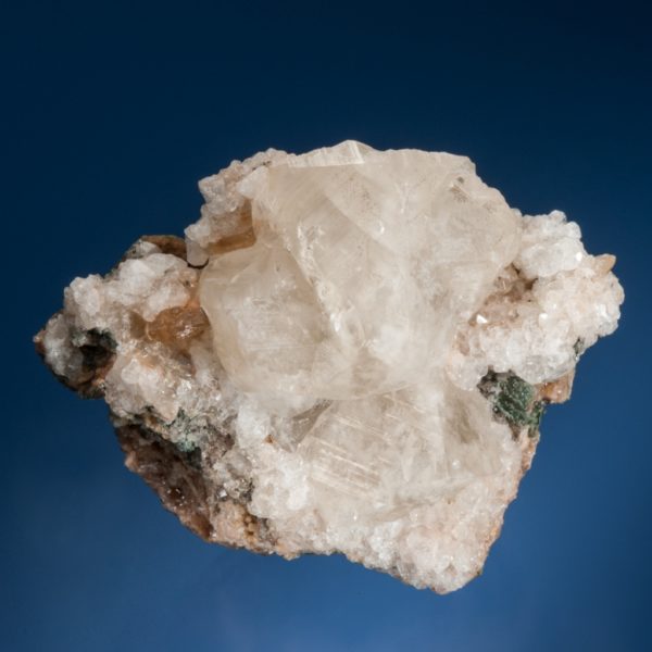 Calcite with Analcime