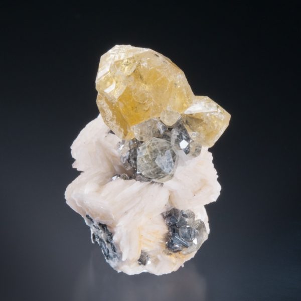 Cerussite, Barite