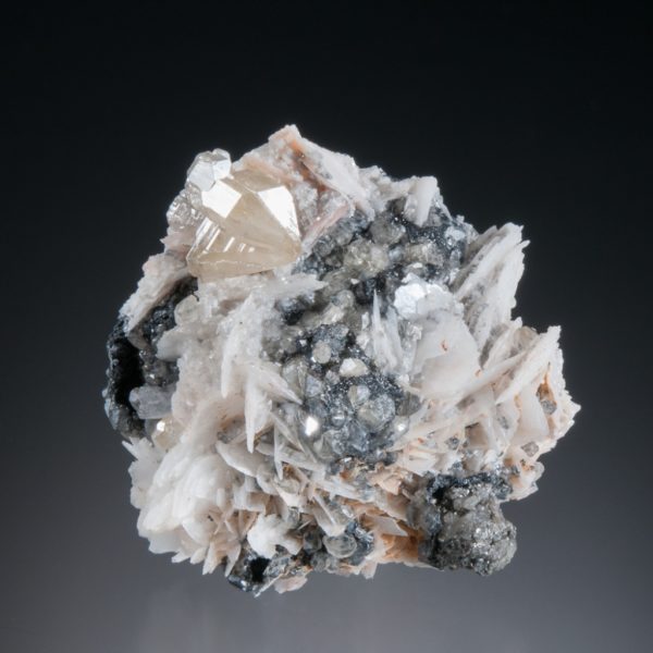 Cerussite, Barite