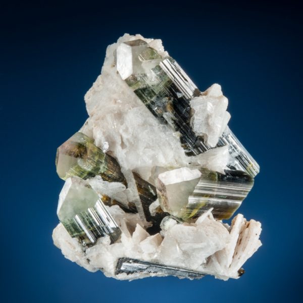 Elbaite Tourmaline, Albite
