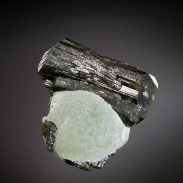 Epidote on Prehnite