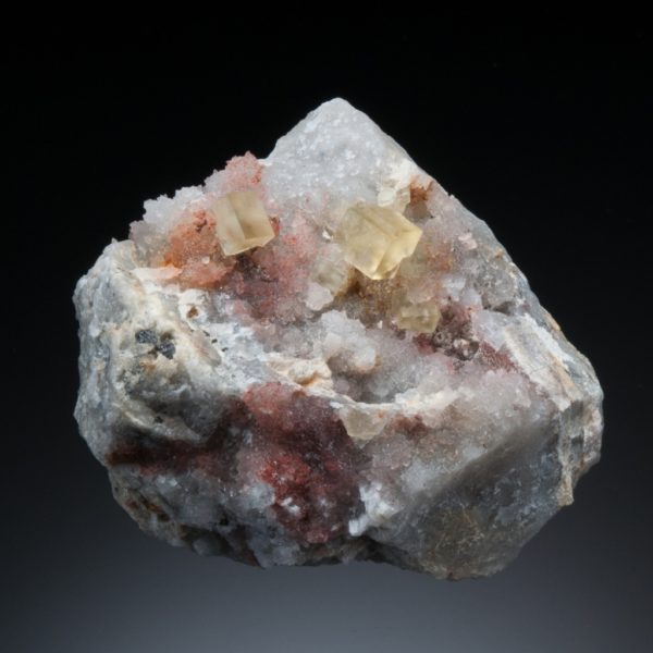 Fluorite, Quartz