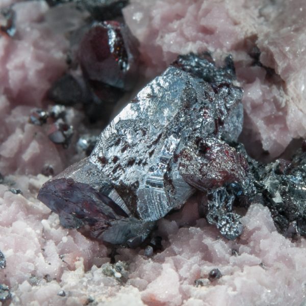 Proustite, Rhodochrosite