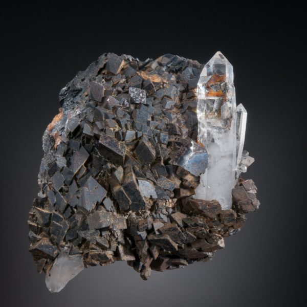 Quartz, Siderite