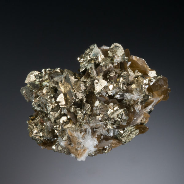 Chalcopyrite, Siderite