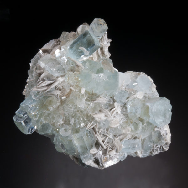 Beryl, var. Aquamarine