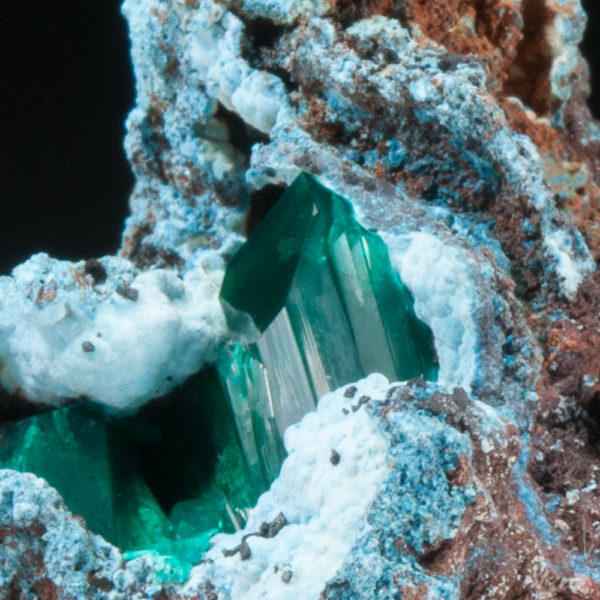 Dioptase on Plancheite - Image 4