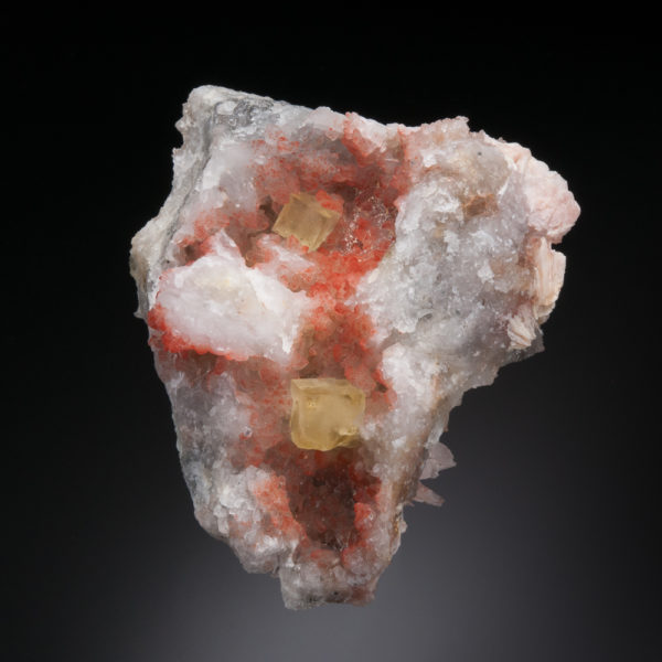 Fluorite, Quartz