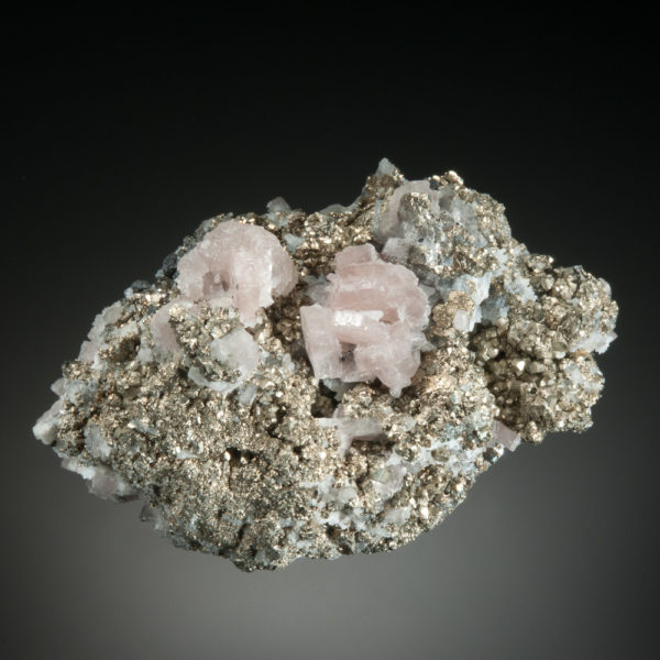 Fluorapatite on Pyrite