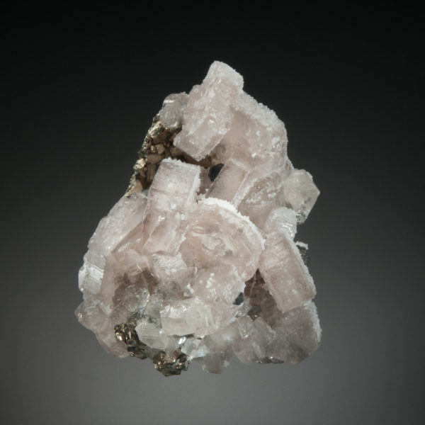 Fluorapatite on Pyrite