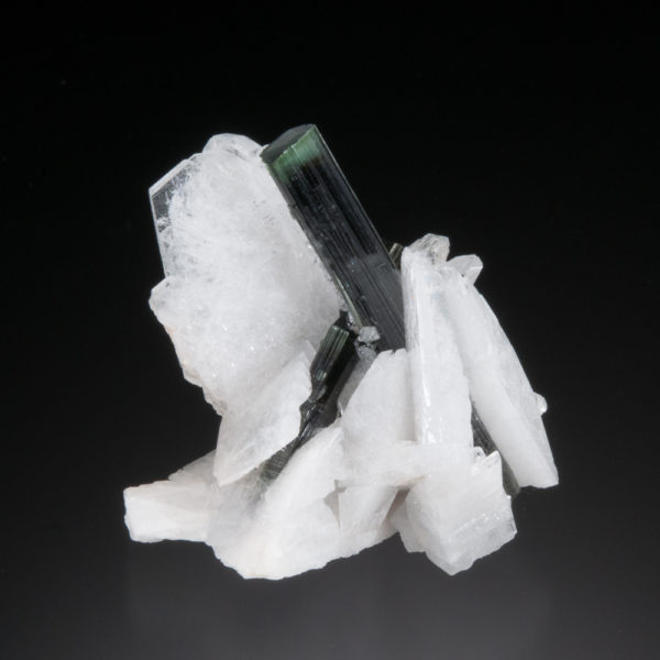 Elbaite Tourmaline, Albite