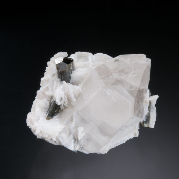 Elbaite Tourmaline, Quartz