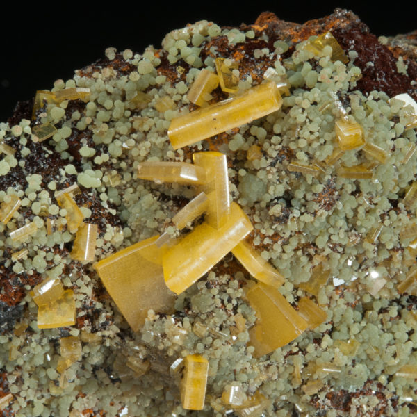 Wulfenite, Mimetite - Image 3