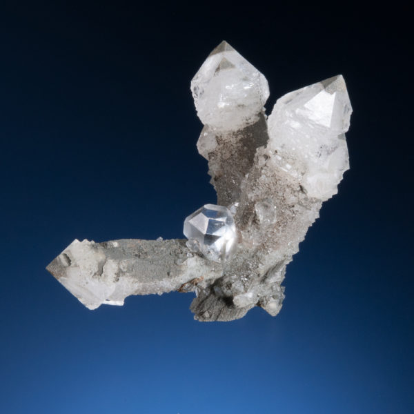 Fluorite, Quartz