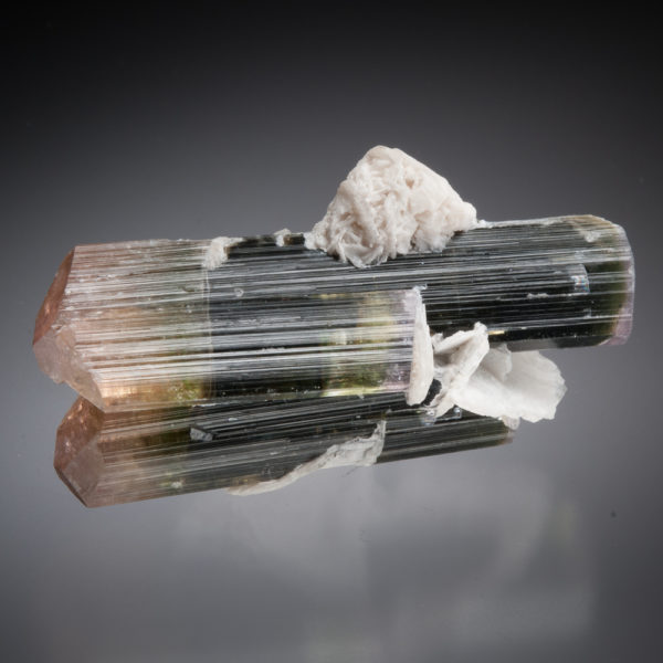 Elbaite Tourmaline, Albite