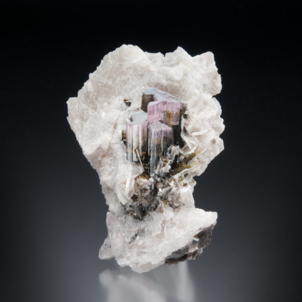 Elbaite Tourmaline, Albite