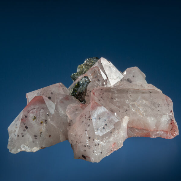 Quartz ("Hematite Nail" Inclusions), Epidote - Image 2
