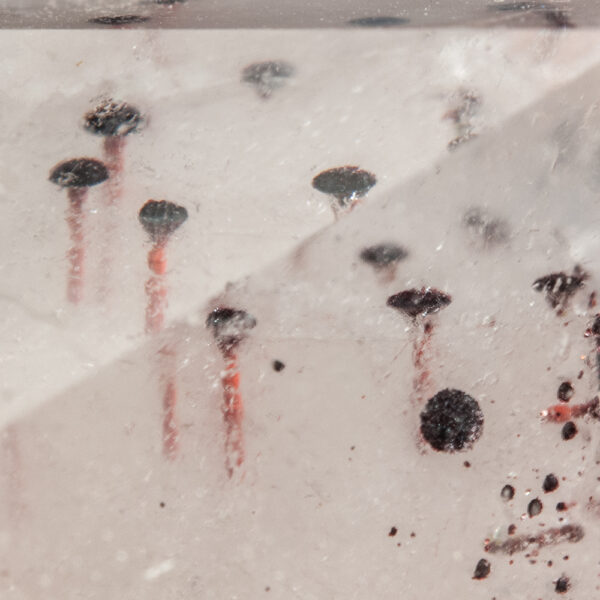 Quartz ("Hematite Nail" Inclusions), Epidote - Image 5