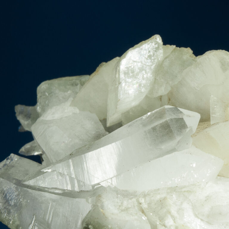 Quartz (Curved Crystals), Magnesite Switzerland McDougall Minerals