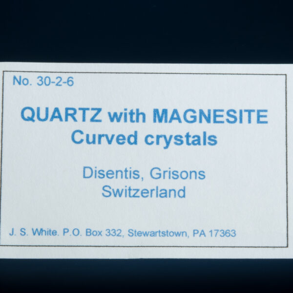 Quartz (Curved Crystals), Magnesite - Image 4