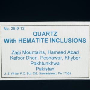 Quartz, Hematite inclusions - Image 4