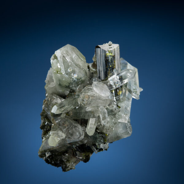 Epidote, Quartz