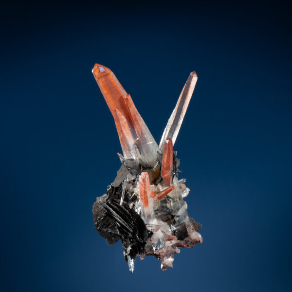 Quartz, Hematite