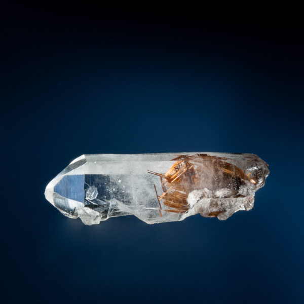 Rutile in Quartz