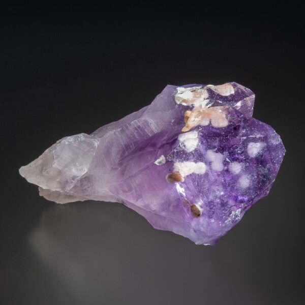 Quartz, var. Amethyst, Cristobalite