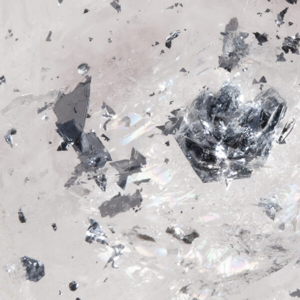 Quartz, Molybdenite inclusions - Image 3
