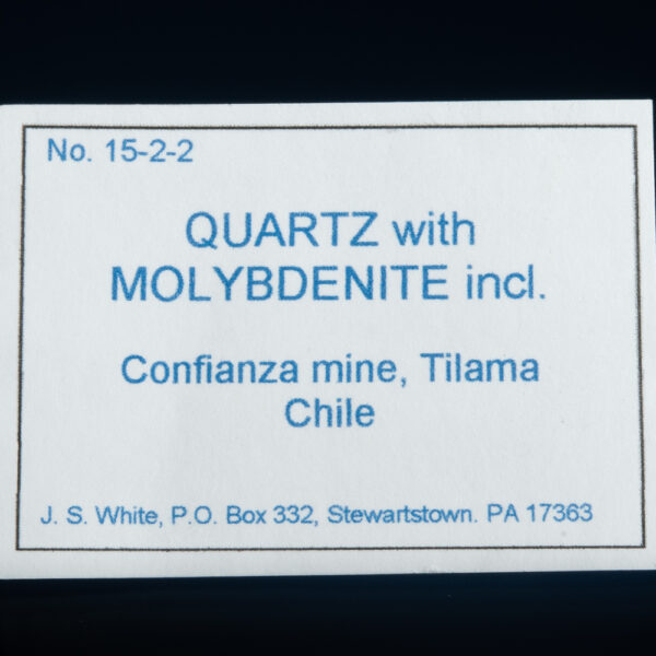 Quartz, Molybdenite inclusions - Image 6
