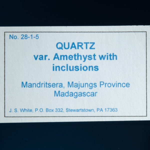 Quartz var. Amethyst, Hematite - Image 11