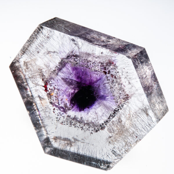 Quartz var. Amethyst, Hematite - Image 3