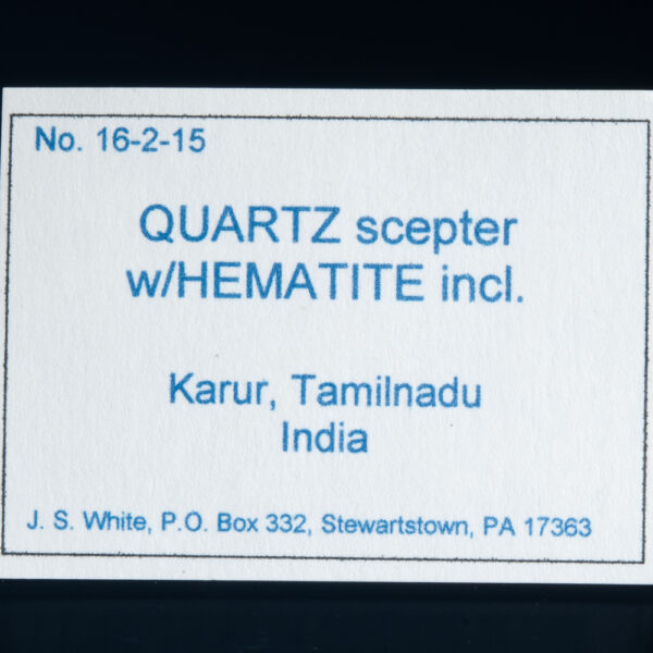 Quartz (Sceptre), Hematite - Image 6
