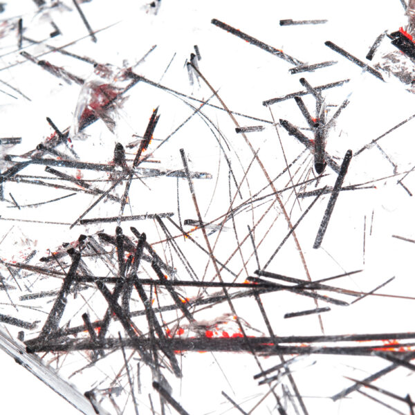 Quartz, Tourmaline, Hematite - Image 4